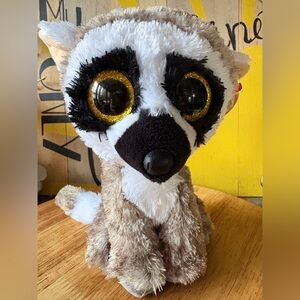 Ty Beanie Boos Linus the Lemur NWT